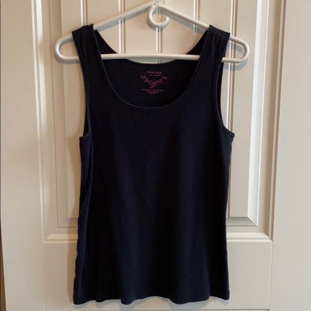 Sonoma Black Tank Top